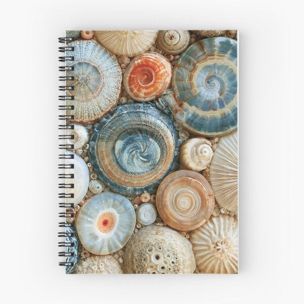 Item preview, Natural Shell & Coral Macro —  Fossil Reef designed and sold by Atlas-of-Worlds.