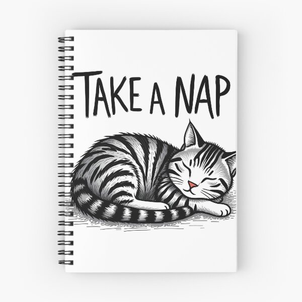 Item preview, Take a Nap Sleeping Tabby Cat     designed and sold by JUANshop0331.