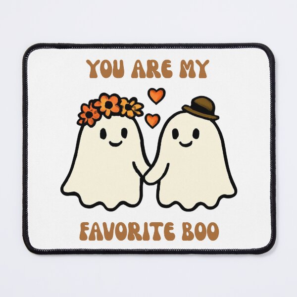 Item preview, You Are My Favorite Boo Cute Ghost Couple Halloween Sticker Art designed and sold by wildsilencee.