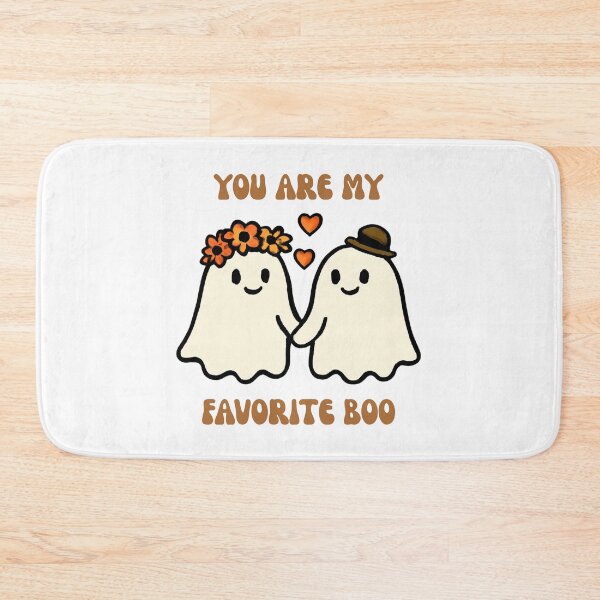 Item preview, You Are My Favorite Boo Cute Ghost Couple Halloween Sticker Art designed and sold by wildsilencee.