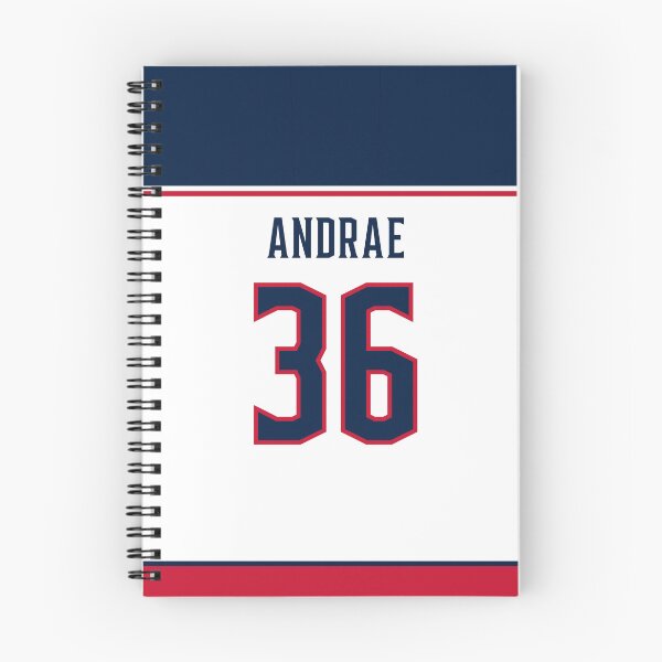 Item preview, Columbus Blue Jackets Emil Andrae Away Jersey Back Phone Case designed and sold by IAmAlexaJericho.