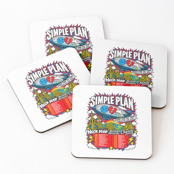 Item preview, Simple Plan Bigger Than You Think Europe UK Tour 2026 designed and sold by FogliaDreamArt.