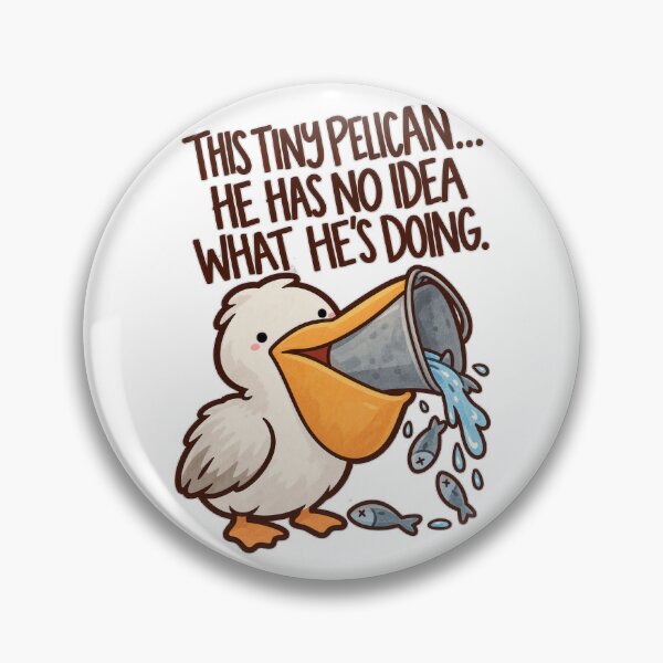 Item preview, Pelicans and fish designed and sold by The  Knick Knack Nook.