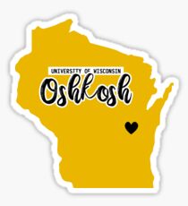 University of Wisconsin Oshkosh Sticker