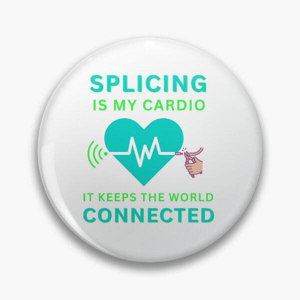Item preview, Splicing Is My Cardio designed and sold by FiberatWorkTechs.