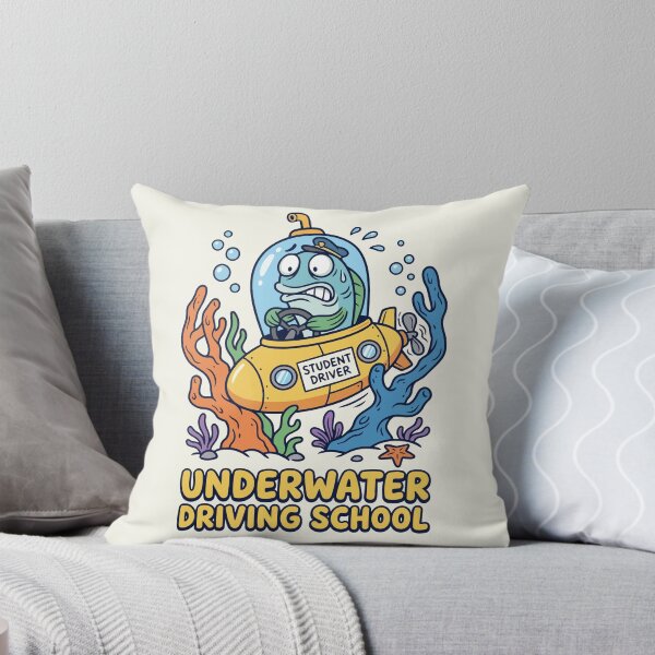 Item preview, underwater driving school designed and sold by Trippin-Tito's.