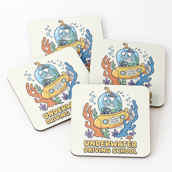 Item preview, underwater driving school designed and sold by Trippin-Tito's.