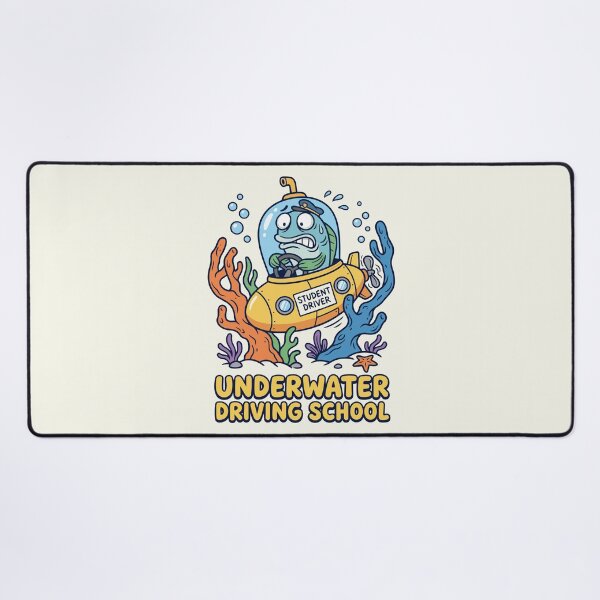 Item preview, underwater driving school designed and sold by Trippin-Tito's.
