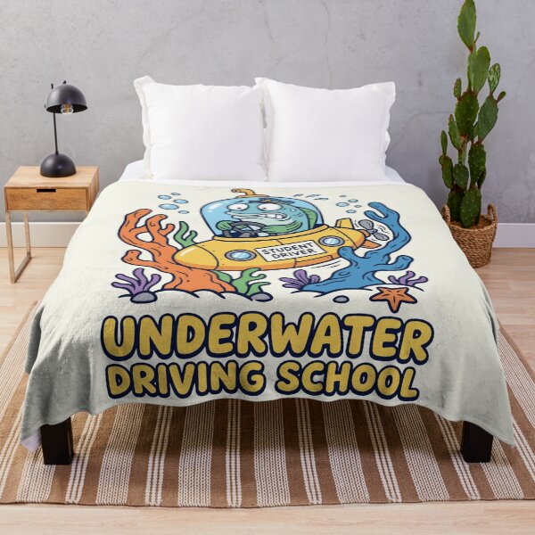 Item preview, underwater driving school designed and sold by Trippin-Tito's.