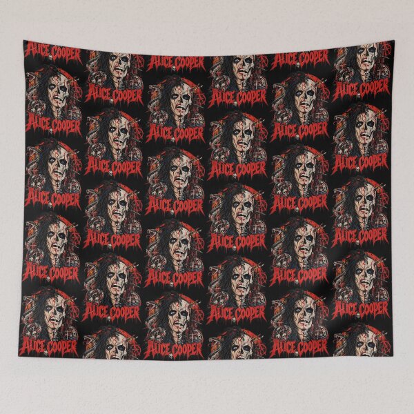 Item preview, Alice Cooper – Vintage Shock Rock Horror Heavy Metal Art designed and sold by SarcasmLounge.