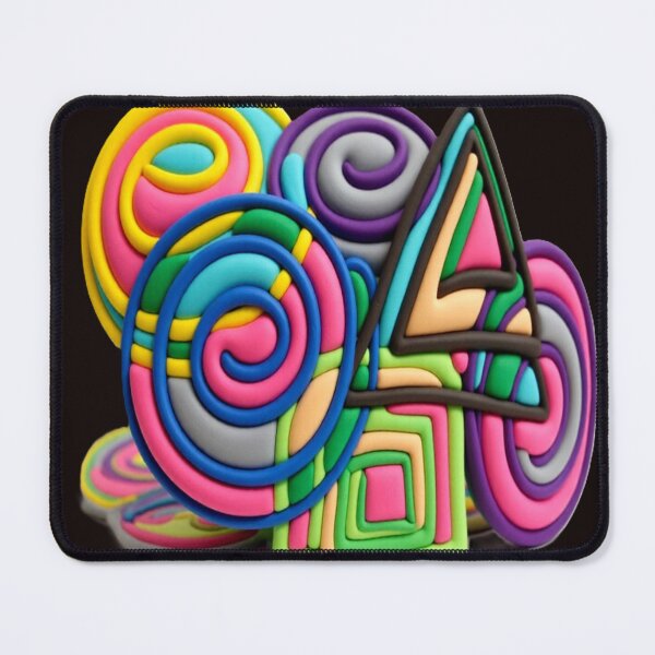 Item preview, spiral symphony C colorful geometric spiral abstract design designed and sold by SmashingDeals.