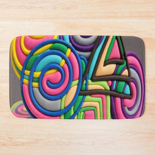 Item preview, spiral symphony C colorful geometric spiral abstract design designed and sold by SmashingDeals.