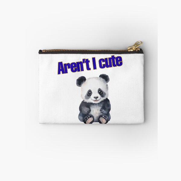 Item preview, Aren't I Cute Baby Panda Watercolor designed and sold by Tobietales.