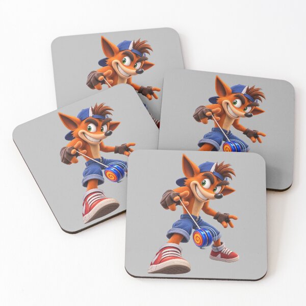 Item preview, Retro Bandicoot Yo-Yo Sticker – 90s Cartoon Gamer Character Art designed and sold by Felixuss.