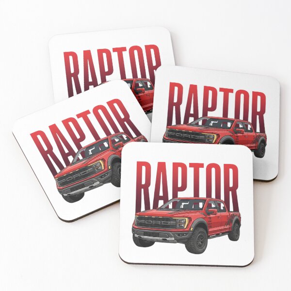 Item preview, Ford F-150 Raptor R Off-Road Truck Red 4x4 Pickup Art designed and sold by Motorline44.