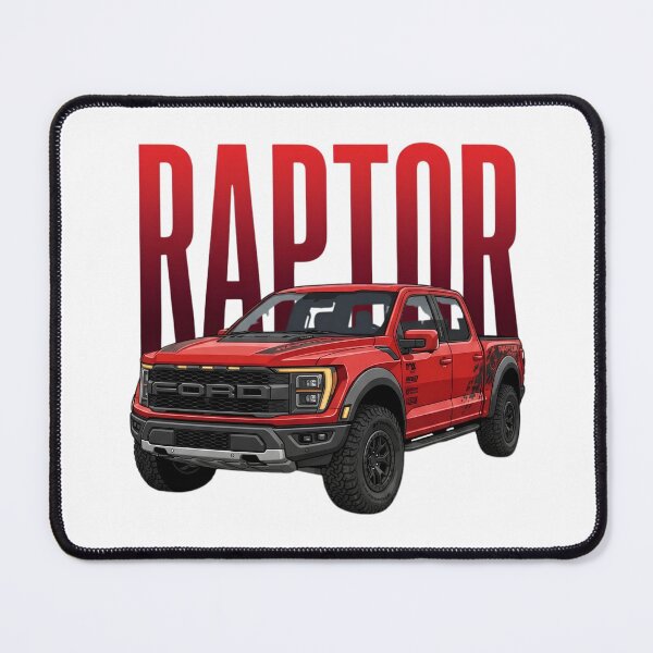Item preview, Ford F-150 Raptor R Off-Road Truck Red 4x4 Pickup Art designed and sold by Motorline44.