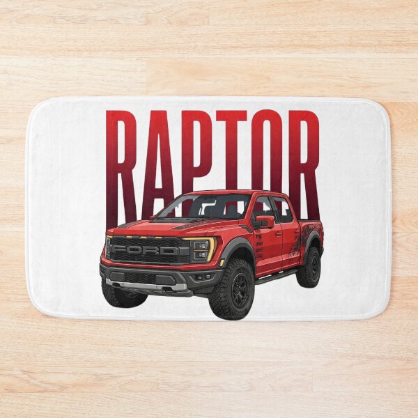 Item preview, Ford F-150 Raptor R Off-Road Truck Red 4x4 Pickup Art designed and sold by Motorline44.