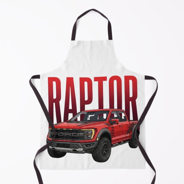 Item preview, Ford F-150 Raptor R Off-Road Truck Red 4x4 Pickup Art designed and sold by Motorline44.