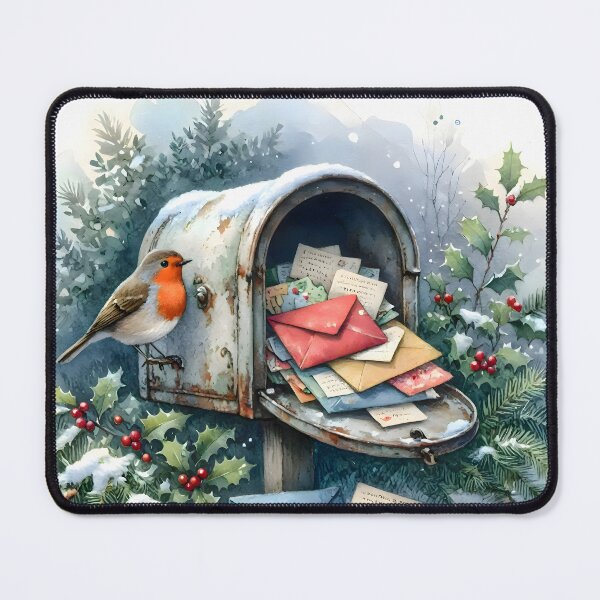 Item preview, Robin Winter Mail designed and sold by Sybille-Yates.