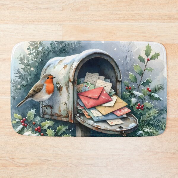 Item preview, Robin Winter Mail designed and sold by Sybille-Yates.