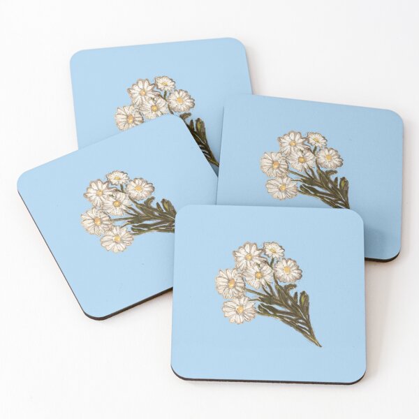 Item preview, Cozy White Daisy Bouquet – Vintage Botanical Hand Painted Flowers designed and sold by hopenoli_art.