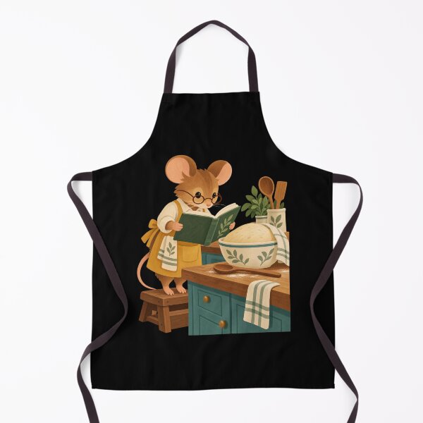 Item preview, Cozy Mouse Reading a Recipe in the Kitchen designed and sold by AMICO77.