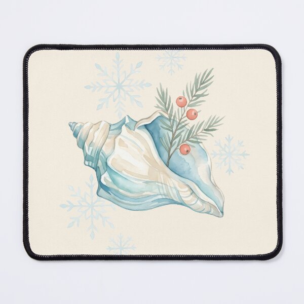 Item preview, Christmas Seashell – Coastal Holiday Beach Christmas Design designed and sold by Sea Gem.