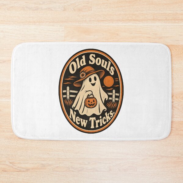 Item preview, Old Souls New Tricks Vintage Cottagecore Ghost Halloween  designed and sold by Neon Bones Studio.