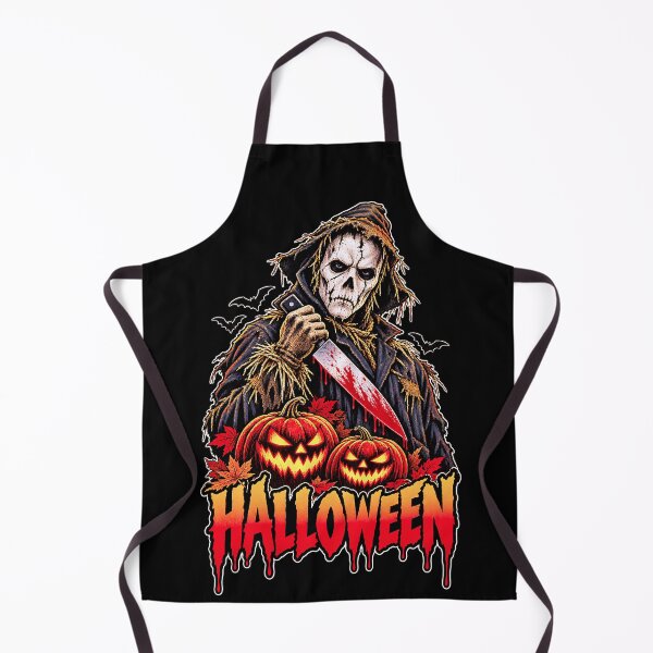 Item preview, Halloween Scarecrow Retro Horror designed and sold by SteadyRolling.