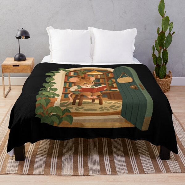 Item preview, Cozy Mouse Reading in an After Hours Library designed and sold by AMICO77.