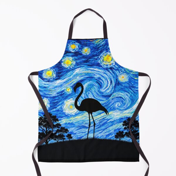 Item preview, Funny Flamingo Starry Night Painting Moon Star Zoo Boys Girls designed and sold by FurryHavenPH.