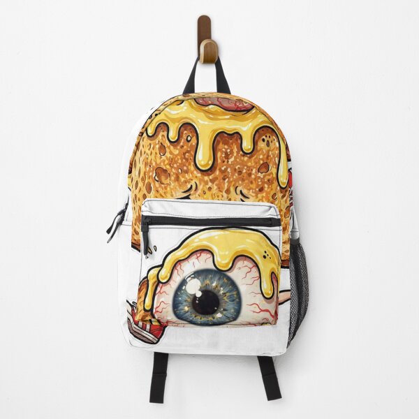 Item preview, Funny Toast Eye – Weird Cute Surreal Food Character Design designed and sold by GoldenSparkleShop.