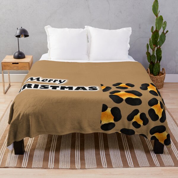 Item preview, Bold Merry Christmas Leopard Graphic designed and sold by annenambiro.
