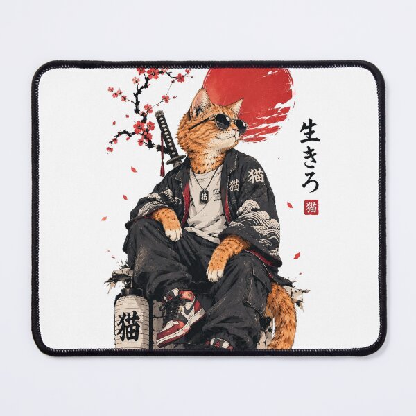 Item preview, Cool Cat Haori Katana Street Style designed and sold by Dlvznbm.