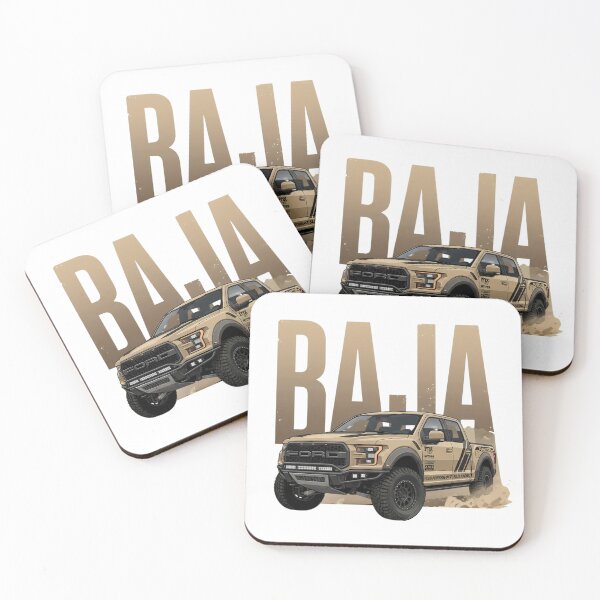 Item preview, Ford Raptor Baja 1000 Off-Road Truck Desert Racing 4x4 Pickup Art designed and sold by Motorline44.