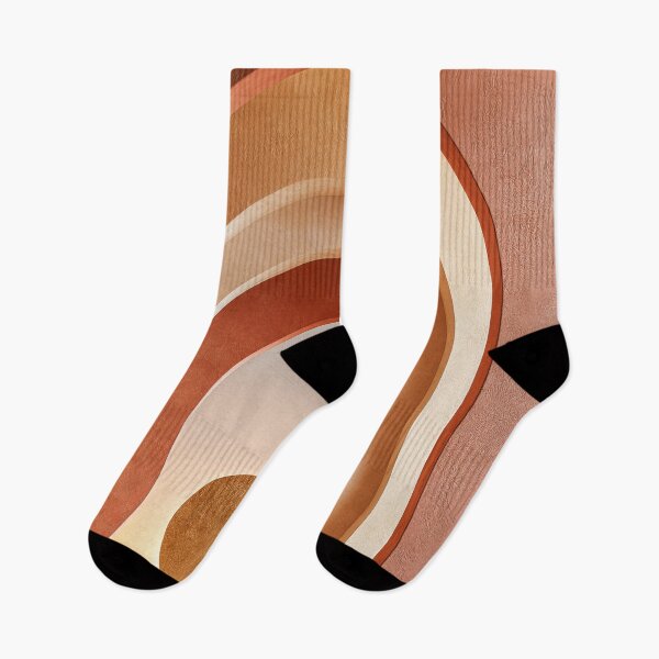 Item preview,  Terracotta Sunset Arches and Golden Sun Minimalist Print designed and sold by MargaretWiktor.