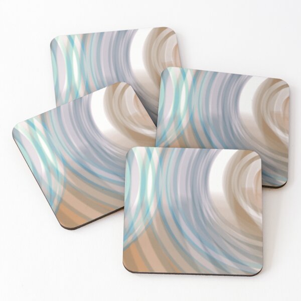 Item preview, Centric Rhythms Modern  Pastel Abstract Feature Wall Deco 8 designed and sold by Jenny Meehan Art Prints and Patterns  .