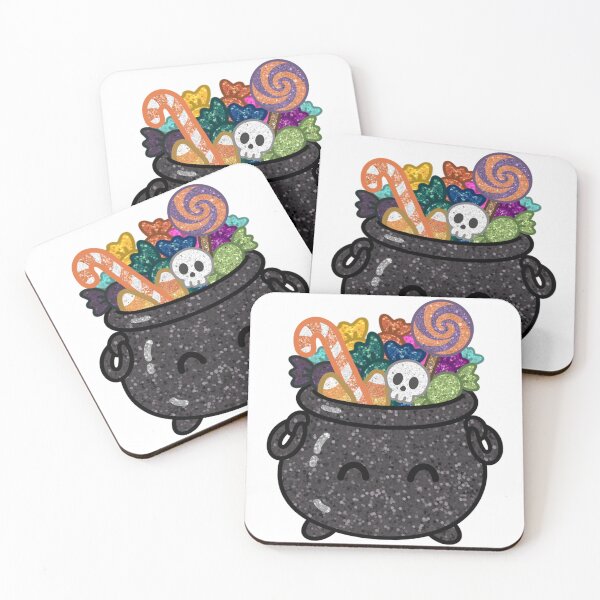 Item preview, Kawaii Cauldron Candy Halloween designed and sold by LaPolilladPapel.