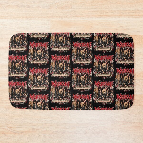 Item preview, Warrant Band Live 1987 – Vintage 80s Glam Hair Metal Rock Art designed and sold by chooseur1outfit.