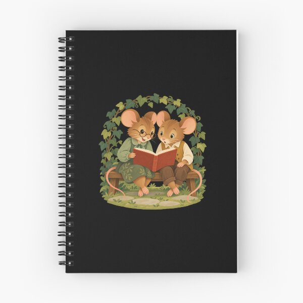 Item preview, Cozy Mice Sharing a Book in the Garden designed and sold by AMICO77.