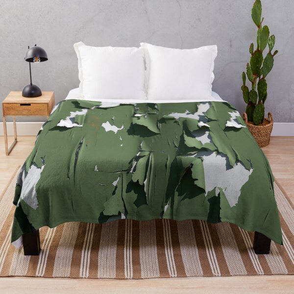 Item preview, Weathered Sage Green Peeling Paint on Wood designed and sold by Piotrek0001.