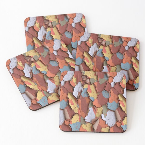 Item preview, Multicolor Pastel Flaking Paint Chips Texture designed and sold by Piotrek0001.