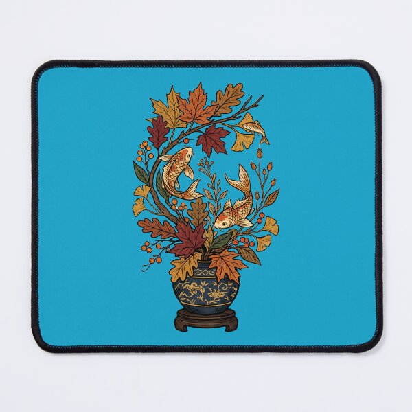 Item preview, Autumn ikebana with fish designed and sold by ParadoxParadox.