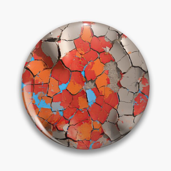 Item preview, Cracked Red and Grey Flaking Paint Surface designed and sold by Piotrek0001.