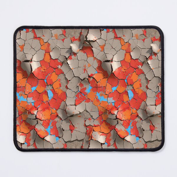 Item preview, Cracked Red and Grey Flaking Paint Surface designed and sold by Piotrek0001.