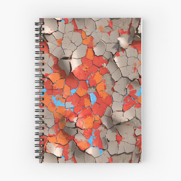 Item preview, Cracked Red and Grey Flaking Paint Surface designed and sold by Piotrek0001.