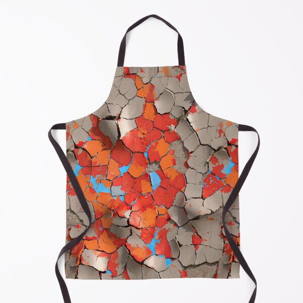 Item preview, Cracked Red and Grey Flaking Paint Surface designed and sold by Piotrek0001.