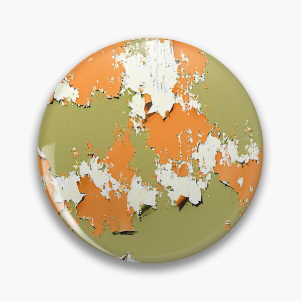 Item preview, Aged Olive and Orange Peeling Paint Plaster designed and sold by Piotrek0001.