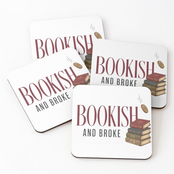 Item preview, Bookish and Broke Funny Book Lover designed and sold by The Vault Shop.