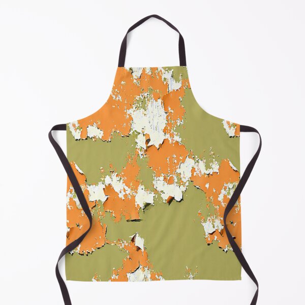 Item preview, Aged Olive and Orange Peeling Paint Plaster designed and sold by Piotrek0001.